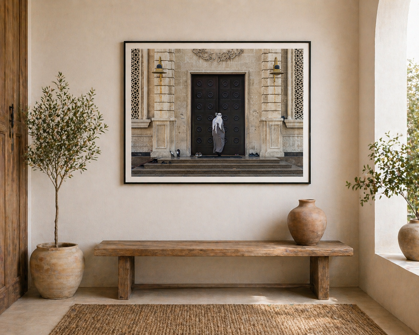 Threshold in a room
