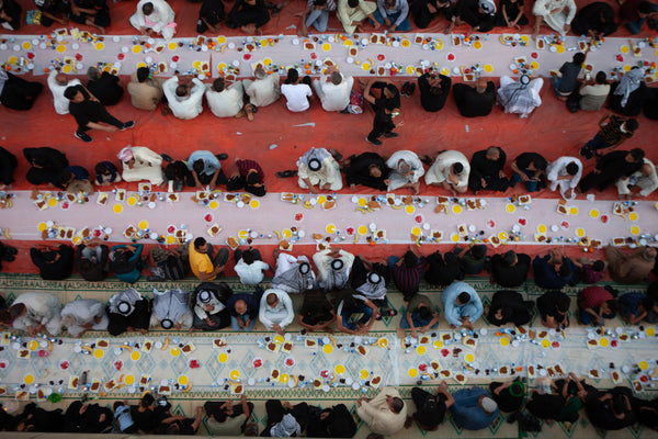 Iftar at the shrine